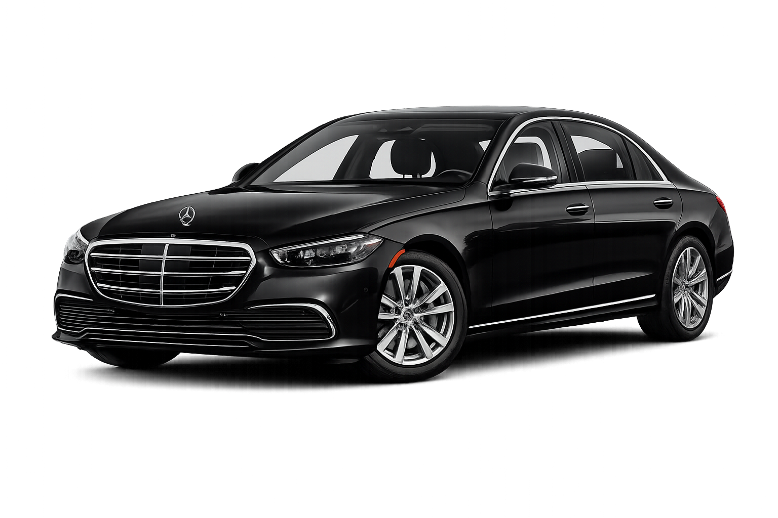 Luxury taxi at Luton Airport passenger terminal arrivals - Airport Taxi Luton